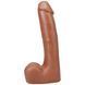 Фалоімітатор Doc Johnson The Realistic Cock ULTRASKYN - 9 Inch with Balls Caramel SX4451 фото 2