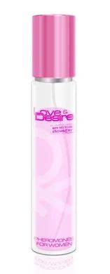 Туалетна вода з феромонами для жінок Love & Desire for Women, 15 ml 1700006 фото - купити в секс-шопі Чорний Кролик