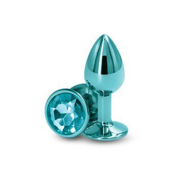Анальна пробка NS Novelties Rear Assets - Small - Teal SX4373 фото - купити в секс-шопі Чорний Кролик