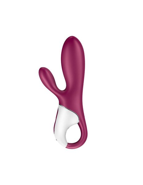 Смарт вібратор кролик із підігрівом Satisfyer Hot Bunny SO6086 фото - купити в секс-шопі Чорний Кролик