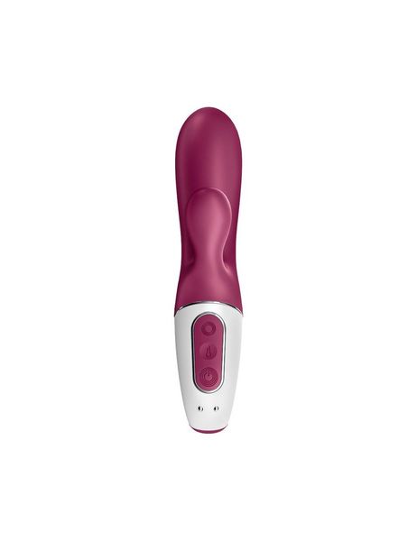 Смарт вібратор кролик із підігрівом Satisfyer Hot Bunny SO6086 фото - купити в секс-шопі Чорний Кролик