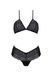 Комплект Passion KERRIA BIKINI black, S/M, бралет і трусики-бікіні SX0483 фото 3