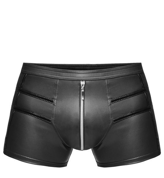 Чоловічі шорти Noir Handmade H006 Men shorts, 3XL, з мокрим ефектом SX0006 фото - купити в секс-шопі Чорний Кролик