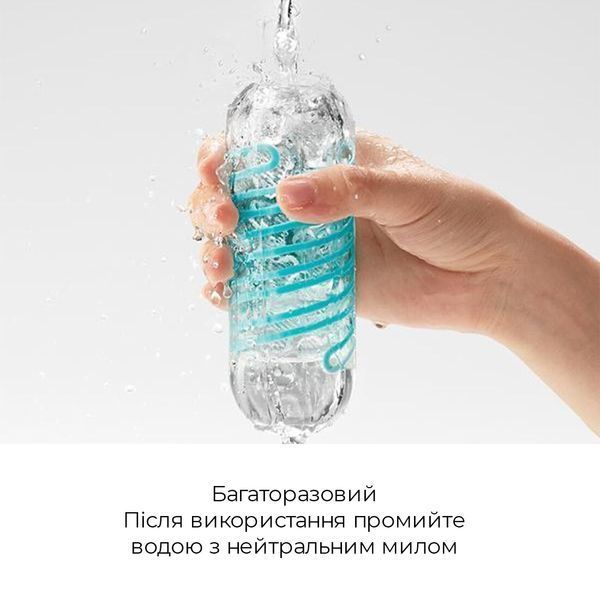 Мастурбатор Tenga Spinner 06 Brick з пружною стимулювальною спіраллю всередині SO4300 фото - купити в секс-шопі Чорний Кролик