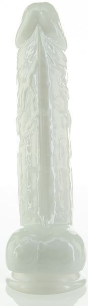 Фалоімітатор ADDICTION Pearl 8.5" Dildo with Balls, віброкуля в подарунок SX3157 фото - купити в секс-шопі Чорний Кролик