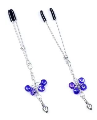 Затискачі для сосків Fetish Boss Series - №6 Exclusive Nipple Clamps, BS6100014 BS6100014 фото - купити в секс-шопі Чорний Кролик