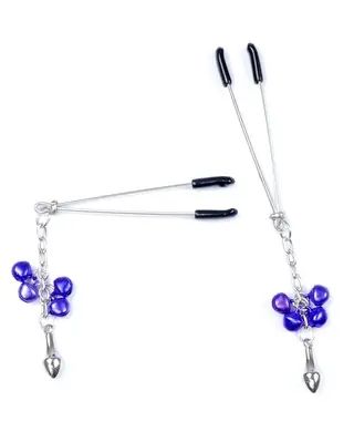 Затискачі для сосків Fetish Boss Series - №6 Exclusive Nipple Clamps, BS6100014 BS6100014 фото - купити в секс-шопі Чорний Кролик