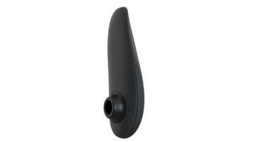 Вакуумний кліторальний стимулятор Womanizer Classic 2 - Black, 10 режимів, функція Afterglow SO8747 фото - купити в секс-шопі Чорний Кролик