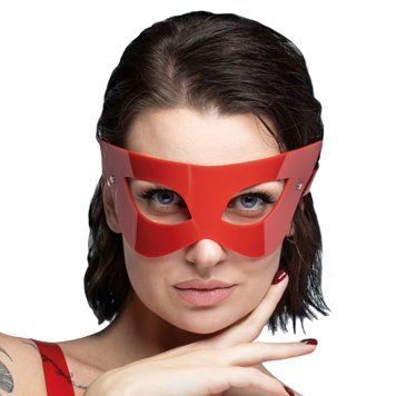 Маска Feral Feelings - Mystery Mask Red SO9289 фото - купити в секс-шопі Чорний Кролик