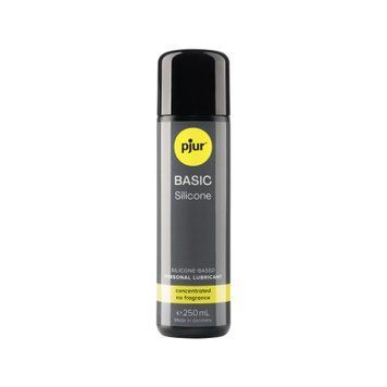 Силіконовий лубрикант pjur Basic Silicone 250 мл, найкраща ціна/якість, ідеальний для новачків PJ10280 фото - купити в секс-шопі Чорний Кролик