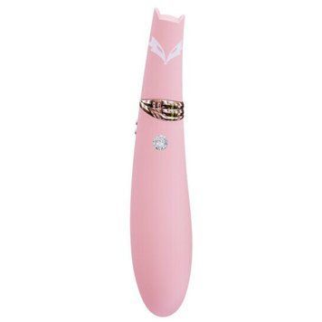 Вакуумний стимулятор з вібрацією CuteVibe Foxy Pink SO7033 фото - купити в секс-шопі Чорний Кролик