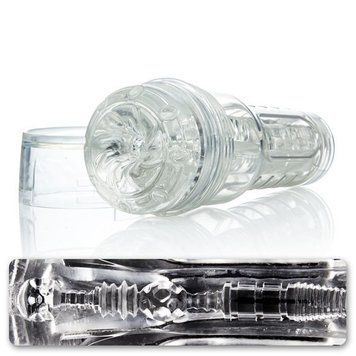 Мастурбатор Fleshlight GO Torque, прозорий, компактний розмір F19723 фото - купити в секс-шопі Чорний Кролик