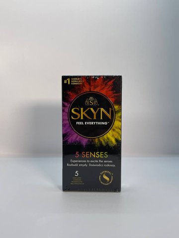 SKYN 5 SENSES ( 5 різних) Skyn-17 фото - купити в секс-шопі Чорний Кролик