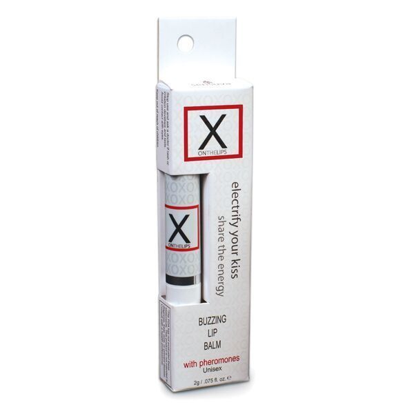 Стимулювальний бальзам для губ унісекс Sensuva &ndash; X on the Lips Original з феромонами SO4460 фото - купити в секс-шопі Чорний Кролик