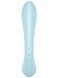 Двосторонній вібратор-кролик Satisfyer Triple Oh Light Blue, 3 мотори, руків&rsquo;я-масажер SO7781 фото 3
