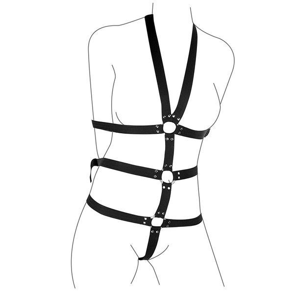 Набір для фіксації Art of Sex - BDSM Fixation Black Night Simple SO5155 фото - купити в секс-шопі Чорний Кролик