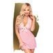 Сорочка з коміром халтером та стрінгами Penthouse - Sweet&Spicy Rose L/XL SO5293 фото 1