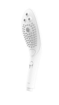 Насадка-стимулятор для душу 2в1 Womanizer Wave White, масажер для інтимних зон SO8764 фото - купити в секс-шопі Чорний Кролик