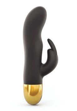 Вібратор-кролик Dorcel RABBIT EXPERT G, два мотори SO2137 фото - купити в секс-шопі Чорний Кролик
