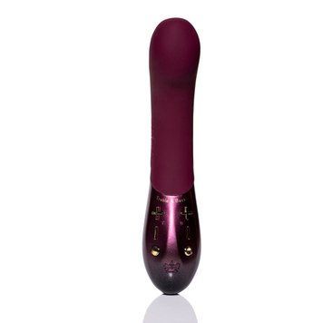 Вібратор для точки G Hot Octopuss KURVE, Treble and Bass Technology, 2 мотори, м&rsquo;який кінчик SO8728 фото - купити в секс-шопі Чорний Кролик