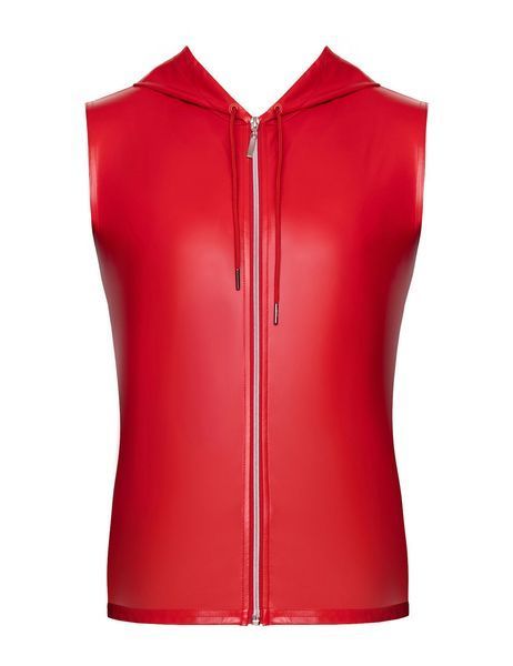 Чоловічий жилет з капюшоном Noir Handmade H096 Ignite hooded vest M SX4213 фото - купити в секс-шопі Чорний Кролик