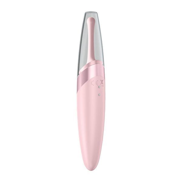 Вібратор для клітора Satisfyer Twirling Delight Rose SO5556 фото - купити в секс-шопі Чорний Кролик