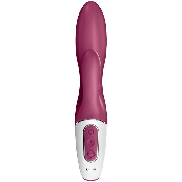 Смарт вібратор-кролик із підігрівом Satisfyer Heated Affair SO6106 фото - купити в секс-шопі Чорний Кролик