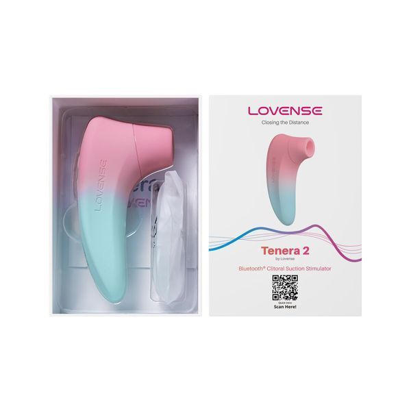 Вакуумний кліторальний смарт-стимулятор Lovense Tenera 2 SO9849 фото - купити в секс-шопі Чорний Кролик