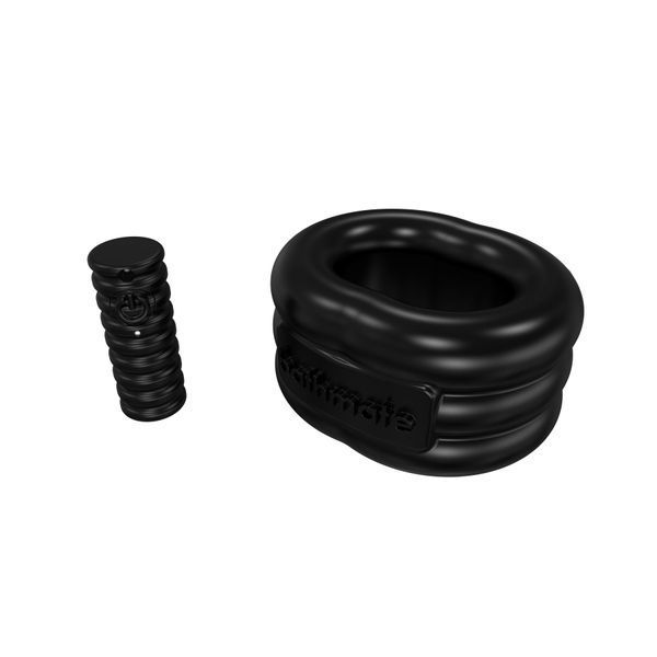 Ерекційне віброкільце Bathmate Vibe Ring Stretch, широке, може бути обмежувачем SO2443 фото - купити в секс-шопі Чорний Кролик