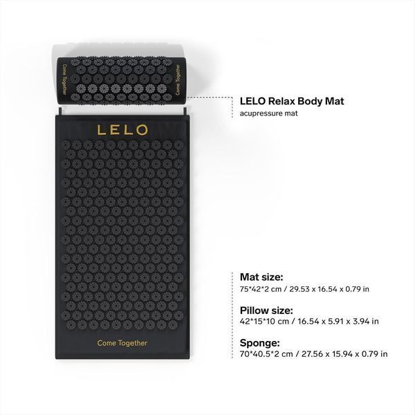 Масажний коврик для тіла LELO Relax Body Mat SX2564 фото - купити в секс-шопі Чорний Кролик