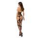 Бодістокінг Passion BS053 black, комбінезон, імітація панчіх і пояса PBS053B фото 4