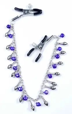 Затискачі для сосків Fetish Boss Series - №2 Exclusive Nipple Clamps, BS6100010 BS6100010 фото - купити в секс-шопі Чорний Кролик