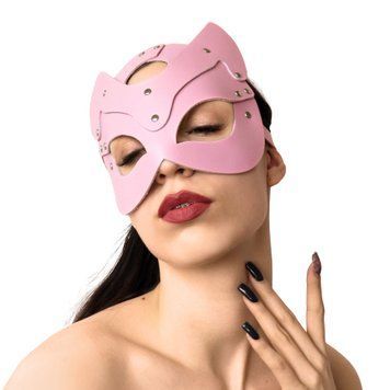 Маска Кішечки Art of Sex - Cat Mask, Рожевий SO7807 фото - купити в секс-шопі Чорний Кролик
