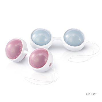 Набір вагінальних кульок LELO Beads, діаметр 3,5 см, змінне навантаження, 2х28 та 2х37 г SO8082 фото - купити в секс-шопі Чорний Кролик