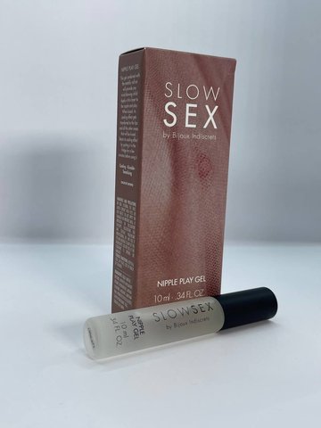 Стимулювальний бальзам для сосків SLOW SEX by Bijoux Indiscrets Slow Sex Nipple play gel SO5903 фото - купити в секс-шопі Чорний Кролик