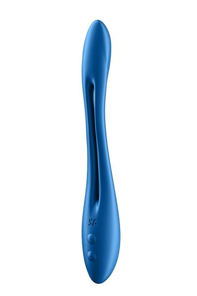 Універсальний гнучкий вібратор для пар Satisfyer Elastic Game Dark Blue SO8496 фото - купити в секс-шопі Чорний Кролик