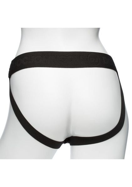 Страпон унісекс Doc Johnson Body Extensions - BE Daring, порожня насадка SO4009 фото - купити в секс-шопі Чорний Кролик