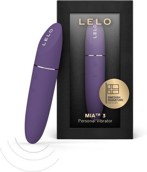 Шикарна віброкуля LELO Mia 3 Purple SX2556 фото - купити в секс-шопі Чорний Кролик