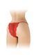 Трусики з відкритим доступом Fashion Secret Cindy Red, мереживо з бантиком SX2623 фото 2