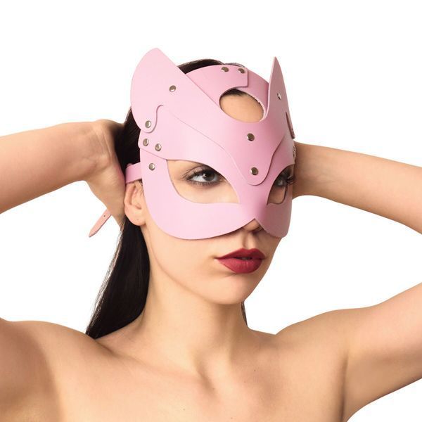 Маска Кішечки Art of Sex - Cat Mask, Рожевий SO7807 фото - купити в секс-шопі Чорний Кролик