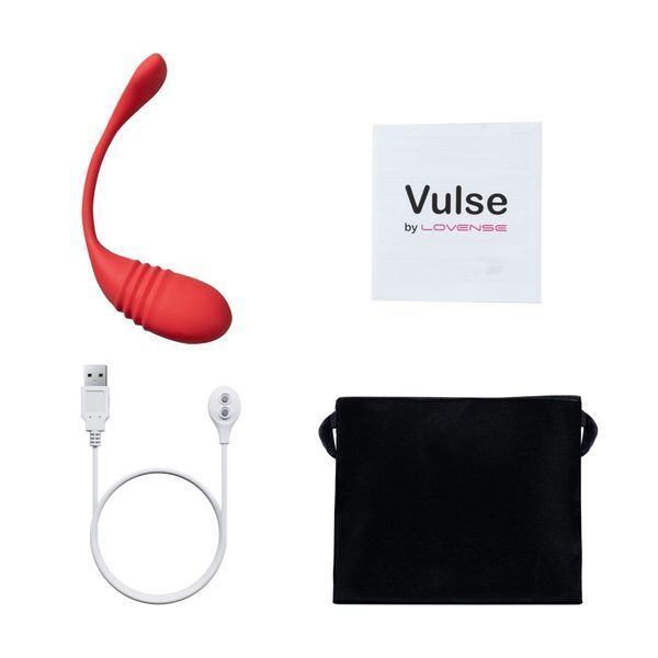 Смарт-віброяйце Lovense Vulse (Thrusting Egg Vibrator) SO8792 фото - купити в секс-шопі Чорний Кролик