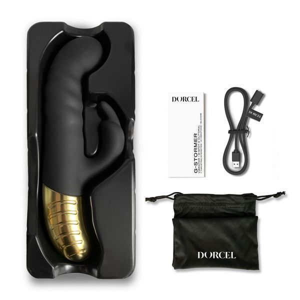 Вібратор Dorcel G-STORMER зі зворотно-поступальним рухом голівки SO2842 фото - купити в секс-шопі Чорний Кролик