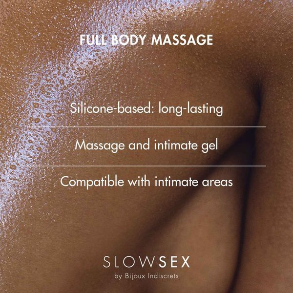 Силіконовий гель для масажу всього тіла Bijoux Indiscrets Slow Sex Full body massage SO5905 фото - купити в секс-шопі Чорний Кролик