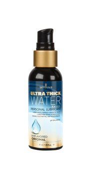 Густа змазка Sensuva Ultra-Thick Water-Based (57 мл) на водній основі, без гліцерину та парабенів SO3229 фото - купити в секс-шопі Чорний Кролик