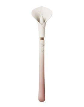 Розкішний вібромасажер Zalo &ndash; Calla Blossom Pink, двосторонній, 2 мотори SX1280 фото - купити в секс-шопі Чорний Кролик