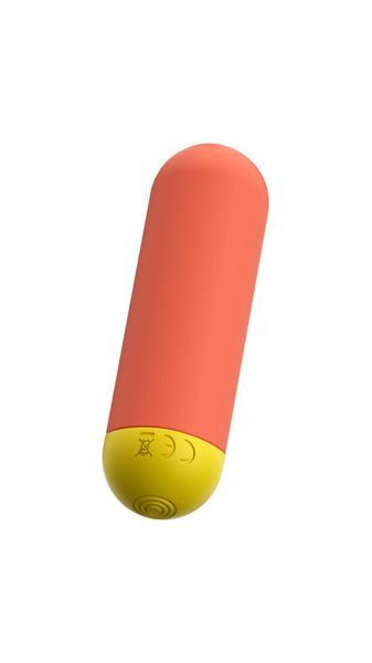 Потужна віброкуля Romp Riot Light orange SO8735 фото - купити в секс-шопі Чорний Кролик