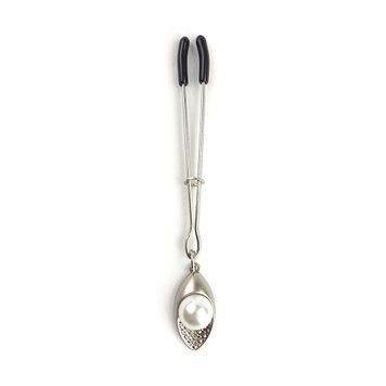 Затискач для клітора Перлина Clit Clamp Pearl SO5143 фото - купити в секс-шопі Чорний Кролик