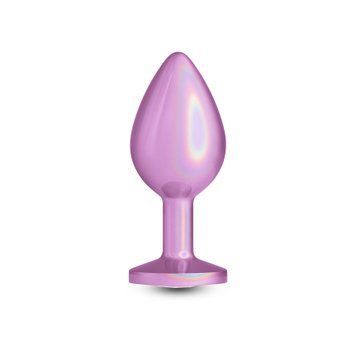 Анальна пробка NS Novelties Rear Assets - Iridescent Pink - Medium - Pink SX4382 фото - купити в секс-шопі Чорний Кролик