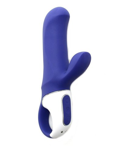 Потужний вібратор-кролик Satisfyer Vibes Magic Bunny, два мотори, літій силікон, 12 режимів роботи SO2200 фото - купити в секс-шопі Чорний Кролик