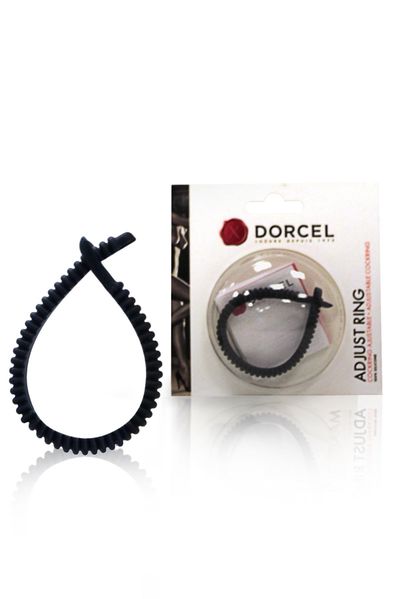 Ерекційне кільце ласо Dorcel Adjust Ring, еластичне, регульована тугість MD0104 фото - купити в секс-шопі Чорний Кролик